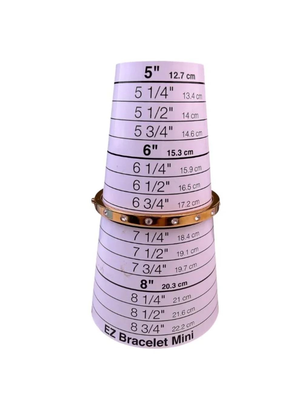 Kate Spade Womens Rose Gold Tone Metal Hinged Bangle Bracelet With Inset Stones - Picture 6 of 7